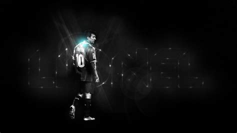 Messi Black Wallpapers Wallpaper Cave