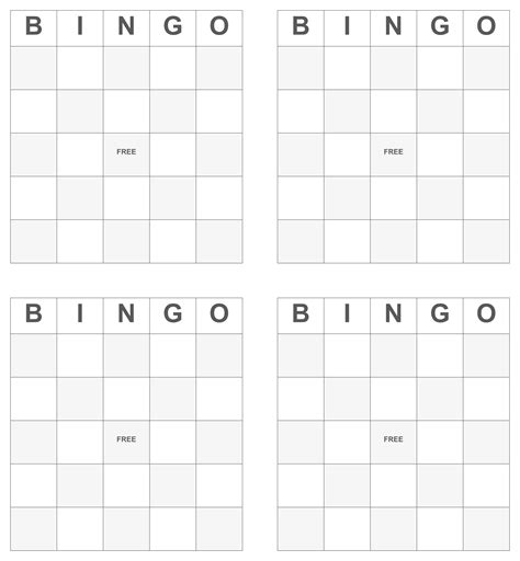 Human Bingo Templates 20 Free Pdf Printables Printablee