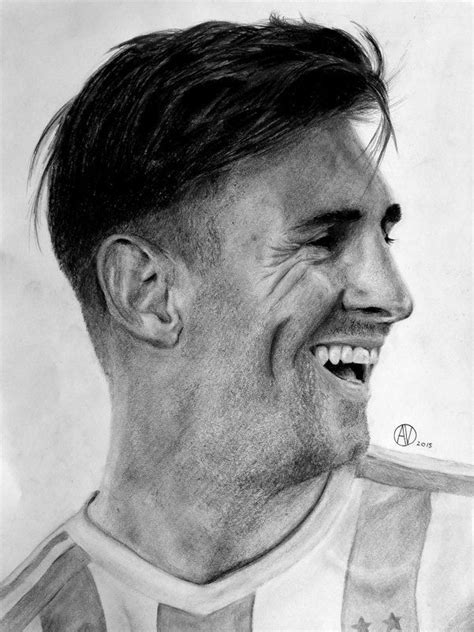 Imagenes De Messi Para Dibujar A Lapiz Retratos Realistas Y Dibujos