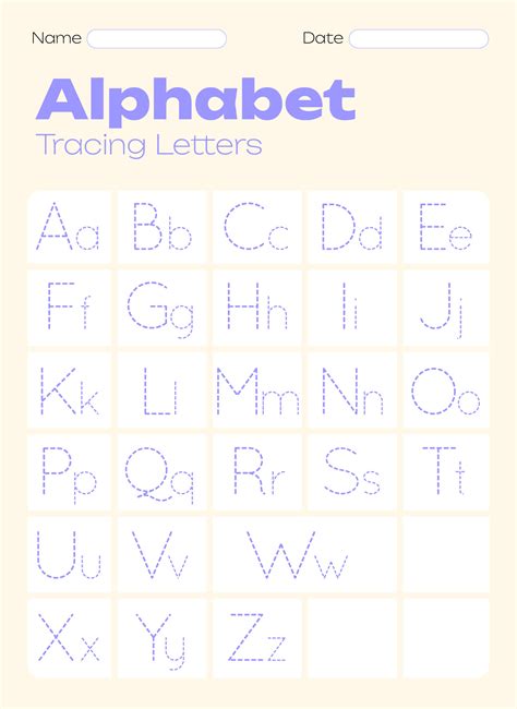 Abecedario En Cursiva Lettering Abc Tracing Sheets For Preschool And