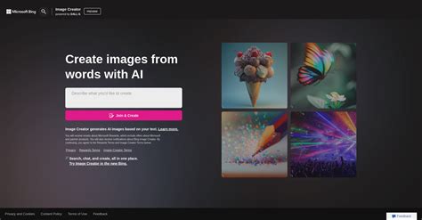 Microsoft Bing Image Creator