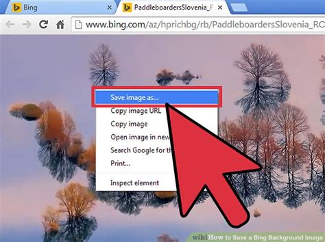 How To Save A Bing Background Image Wikihow