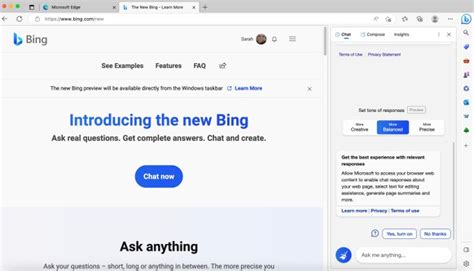 Microsofts New Bing Ai Chatbot Arrives In The Stable Version Of Its