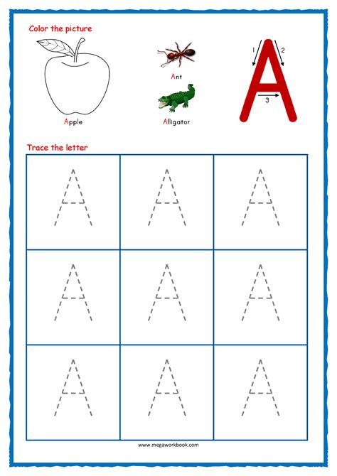 Alphabet Tracing Printables