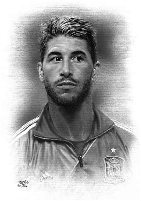 Imagenes De Messi Para Dibujar A Lapiz Sergio Ramos Dibujo Dibujos