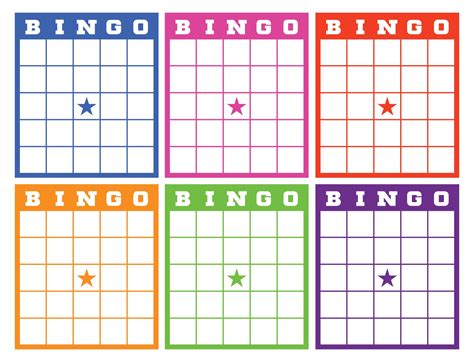 Bingo Template 10 Free Pdf Printables Printablee