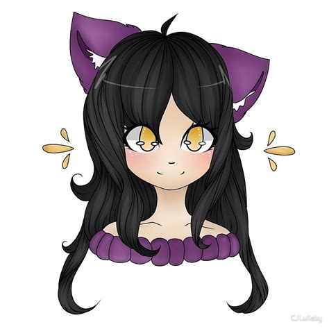 New Youtuber Aphmau Cute Fanart Drawing By Cjlullaby Aphmau Aphmau