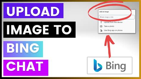 How To Upload An Image To Bing Ai Chat Youtube