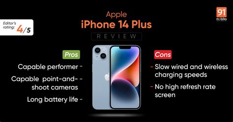 Apple Iphone 14 Plus Review Pros And Cons Verdict 91mobiles