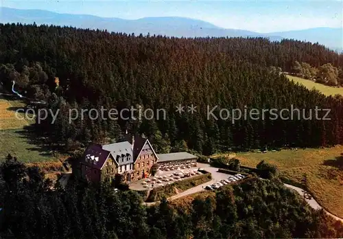 Dahle Altena Fliegeraufnahme Kohlberghaus Hotel Kat. Altena