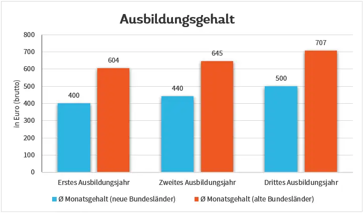 Ausbildungsgehalt Florist