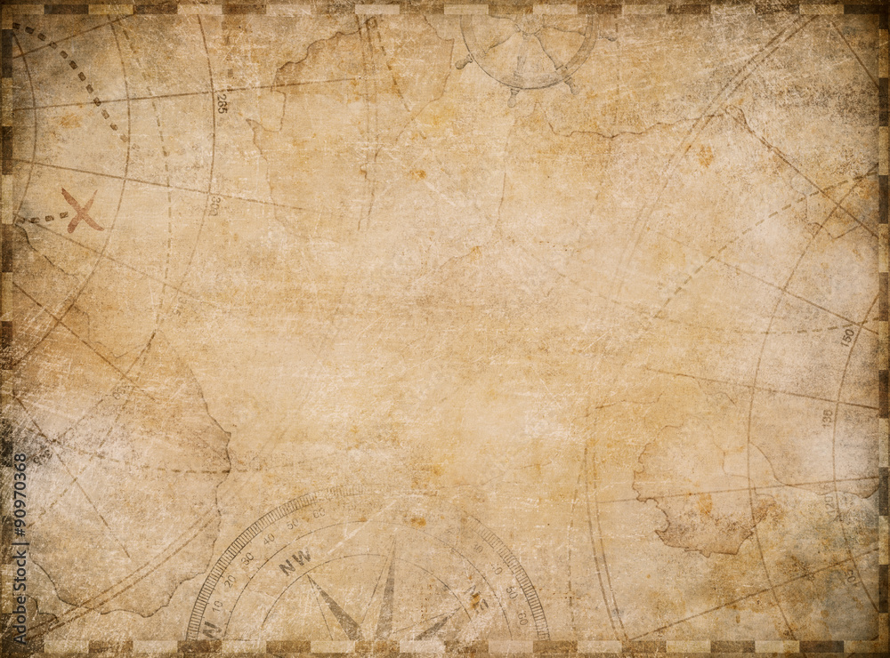 old nautical map background Stock Illustration | Adobe Stock