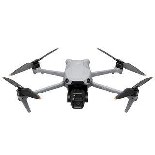 DJI Air 3S drone on white