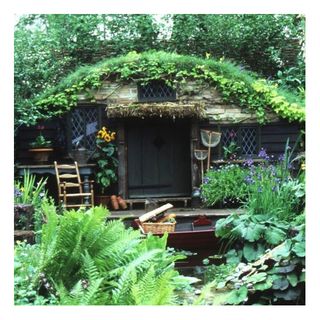 wind in the willows style garden den