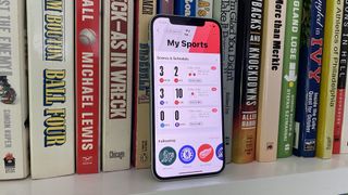 iOS 16 review my sports