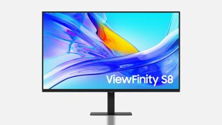 Samsung ViewFinity s8 2025 monitor pictured on a white background.