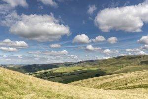 landscape, Clouds