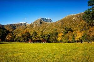 sky, Clouds, Nature, Landscape, Mountains