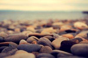 rock, Water, Depth Of Field, Macro