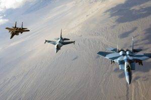 airplane, Army, F 15 Eagle