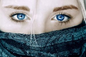 blue eyes, Women, Face