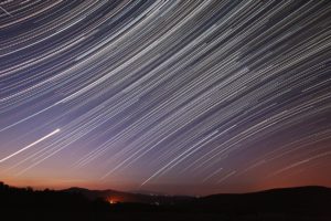 star trails