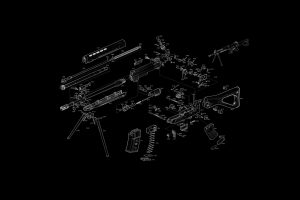 gun, Exploded view diagram, SIG SG 550, SIG