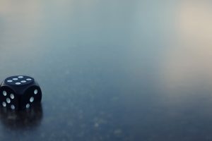 minimalism, Simple, Dice, Water, Dots, Reflection, Lights