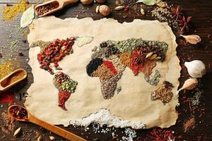 food, Map, Spices