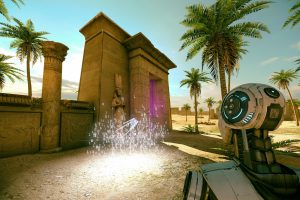 The Talos Principle, Screen shot, Video games, Robot, Binary, Palm trees, Egypt, Egyptian