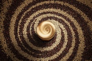 coffee, Coffee beans, Drinking glass