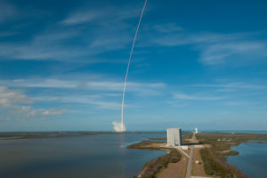 SpaceX, Long exposure, Smoke, Cape Canaveral