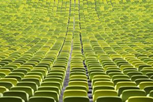 green, Chair, Stadium