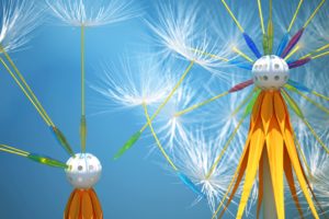 abstract, Cgi, Dandelions, Chromatic, Wiffle, Ball, K3, Studio