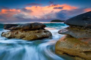 clouds, Landscapes, Nature, Beach, Rocks, Shore, Hdr, Photography, Skyscapes