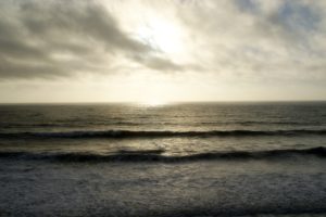 sunrise, Clouds, Nature, Seas, Waves, Pacific, Ocean, Skyscapes