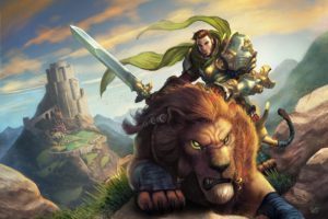 world, Of, Warcraft, Wowcats, Lions, Warrior, Men, Armor, Sword, Castle, Fantasy