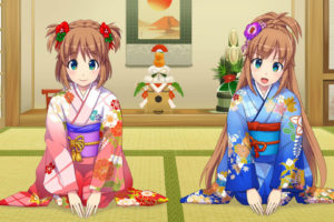 os tan, Japanese, Clothes, Os tan, Ponytail, Tagme, Tagme,  character , Twintails, Windows, Windows, 8, Yu, Madobe, Yukata