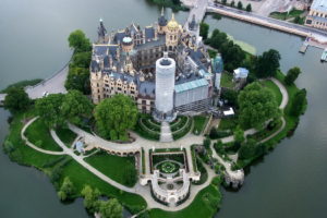 architecture, Schwerin, Castle, Island, Schweriner, Schloss, Schweriner, See