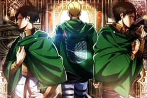 shingeki, No, Kyojin, Blonde, Hair, Brown, Hair, Cape, Eren, Jaeger, Irvin, Smith, Male, Rivaille, Shingeki, No, Kyojin, Short, Hair, Uniform, Yellow, Eyes, Yuna,  rutera