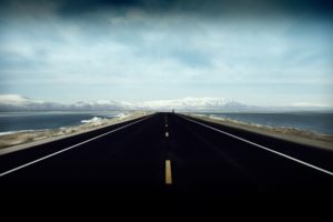 clouds, Landscapes, Roads