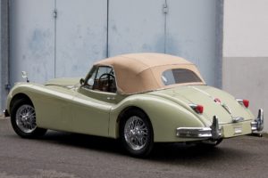 1954, Jaguar, Xk140, Drophead, Coupe, Retro