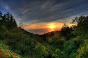 clouds, Landscapes, Nature, Trees