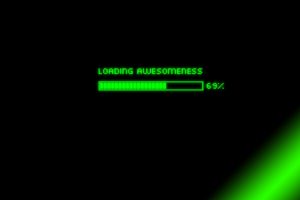 green, Minimalistic, Computers, Loading, Awesomeness