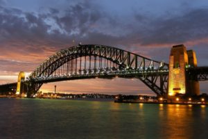 landscapes, Cityscapes, Towns, Skyscrapers, Australia, City, Skyline, Sydney, Harbour, Bridge