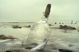 mood, Emotion, Bokeh, Bottle, Message, Paper, Nauture, Beaches, Ocean, Sea, Lakes, Shore, Coast, Wood, Sky, Rocks, Situation