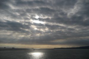 clouds, Nature, Ships, Sea