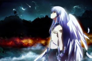 angel, Beats , Tachibana, Kanade, Anime, Manga, Anime, Girls