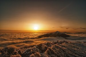 bieszczady, National, Park, Poland, Sky, Clouds, Sunset