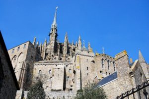 le, Mont, Saint michel, Castle, French, France, Saint, Michel, Monastery, Church, Abbey, Cathedral